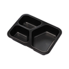 Hitray 008 27 oz. Rectangular black cpet tray