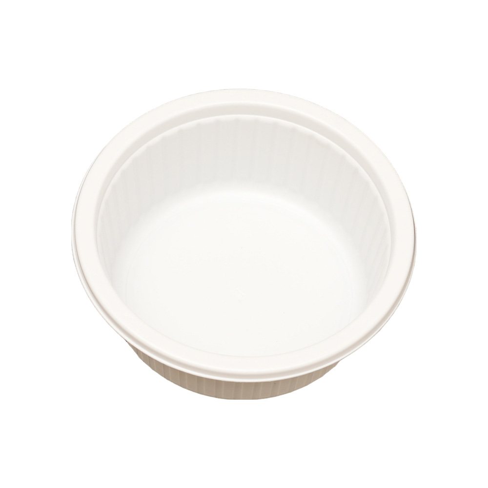 Hitray 028 5 oz. Round black cpet tray 