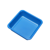 Hitray 029 37 oz. Square Black CPET Tray 