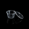 lids နှင့်အတူဝက်အူချောင်းများအတွက် Hi-tray အနက်ရောင်ရှင်းလင်းသော PP ပြွန်