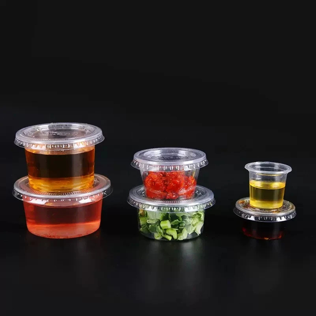 Hi-tray Wholesale PP Round Bowl Sauce Box