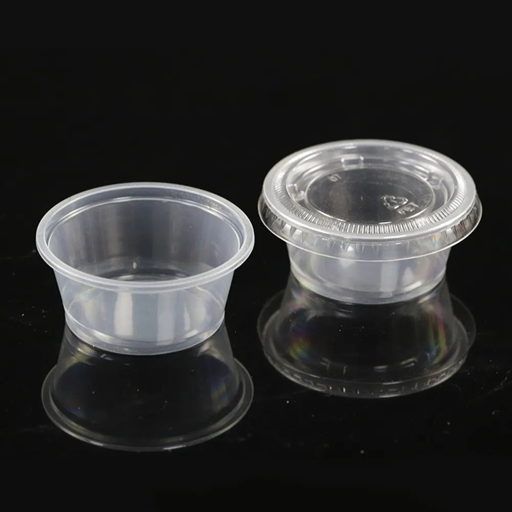 lids နှင့်အတူဝက်အူချောင်းများအတွက် Hi-tray အနက်ရောင်ရှင်းလင်းသော PP ပြွန်