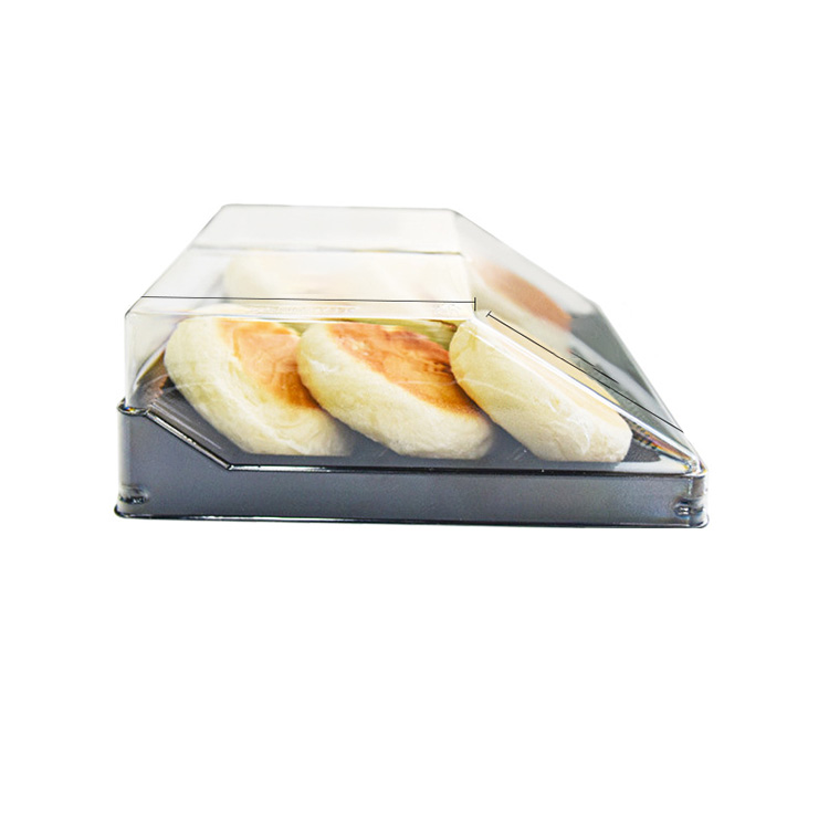 HitRAY1 2 4 6 12 24 COMPOSION Clear Plastic Cupcake ကွန်တိန်နာအရေအတွက်