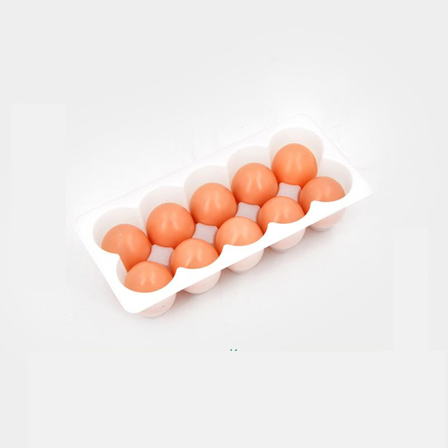Hitray10-count Clear Plastic Egg Cartons 