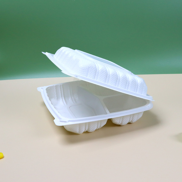Hitray Black Rectangular PP Plastic Food Container 