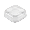 HitRAY1 2 4 6 12 24 COMPOSION Clear Plastic Cupcake ကွန်တိန်နာအရေအတွက်