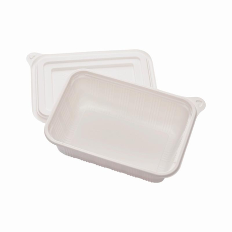 Hi Tray Disposable Microwavable Food Storage Meal Prep Containers PLA Sheet PLA Tray