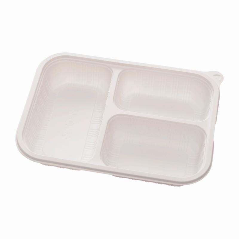 Hi tray disposable microwavable food storage meal prep container pla sheet pla tray
