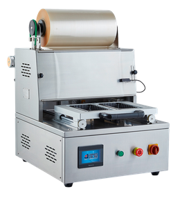 စက် - Semi-Automatical 02 တံဆိပ်ခတ်တံဆိပ်ခတ်ထားသောပလပ်စတစ်ဗန်းများ
