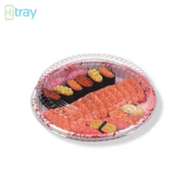 Hi Tray Hi-66 PET Plastic Sushi Tray 