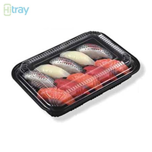 Hi Tray Hi-70 PET Plastic Sushi Tray 