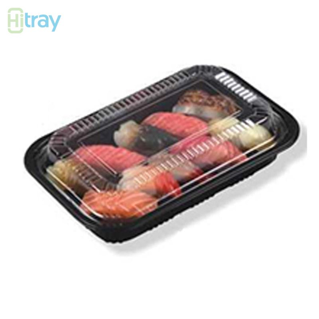 Hi Tray Hi-69 PET Plastic Sushi Tray 