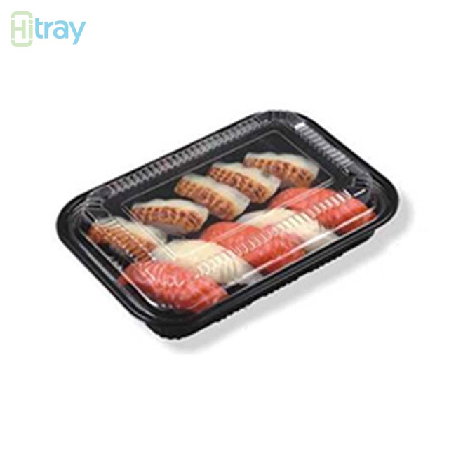 Hi Tray Hi-68 PET Plastic Sushi Tray 