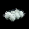 Hitray 4 6 8 9 10 Bilangin ang Pet Sheet Blister Clear Plastic Duck Egg Cartons Box 