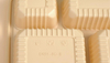 Hitray 188*132*35mm L White Rectangular Bagasse Tray 153*153*24mm Bagasse Tray