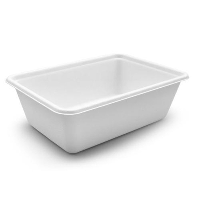 Hitray Compostable Square Box Bagasse Food Container