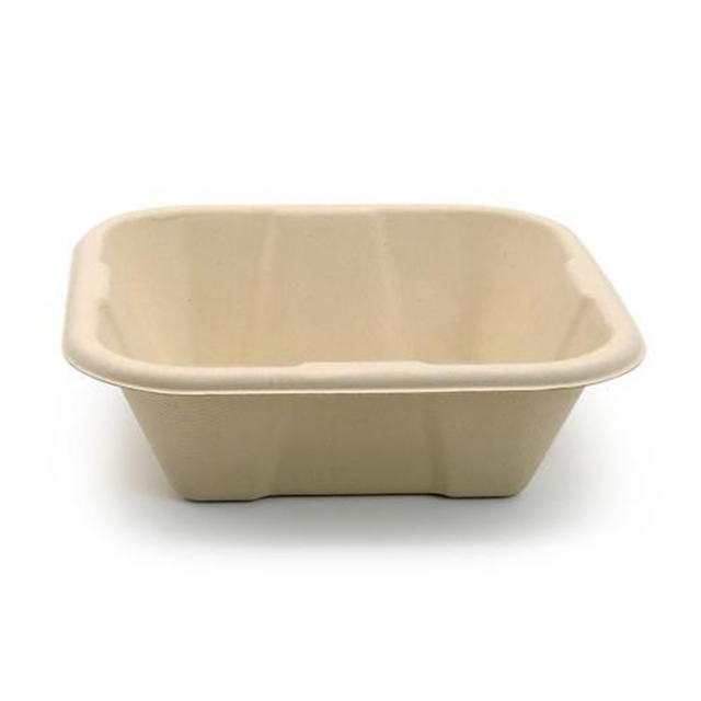 Hitray Biodegradable Black To Go Fresh Tray Custom 6 Compartment Disposable Food Box for Packing