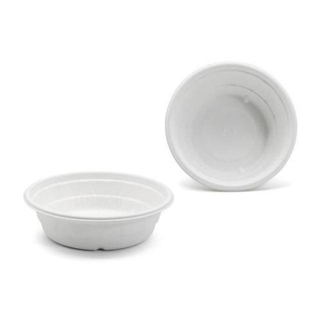 Hitray Sugarcane Microwave Disposable Box Biodegradable Round Food Container ,with 2 3 4 6 Compartment for Lunch