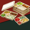 Hitraya China ထုတ်လုပ်သူ 20-25 oz rectangular pla အသားဗန်း